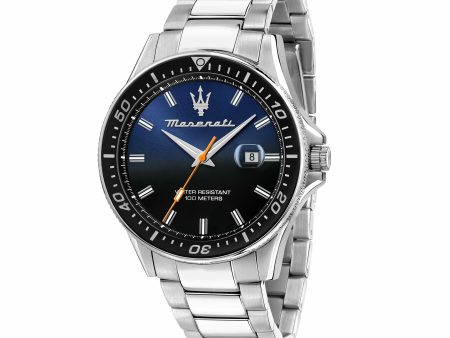 Maserati Sfida 44mm Case Stainless Steel Watch Online Hot Sale