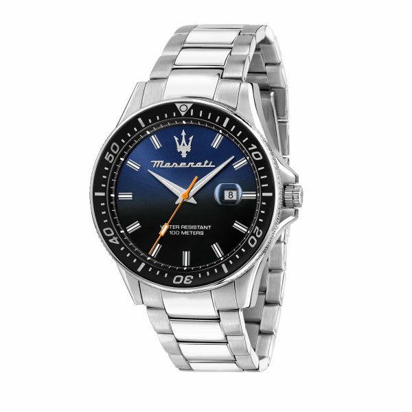 Maserati Sfida 44mm Case Stainless Steel Watch Online Hot Sale