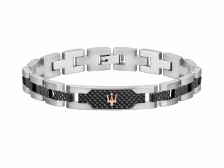 Maserati Jewels Gunmetal Bracelet Online Sale