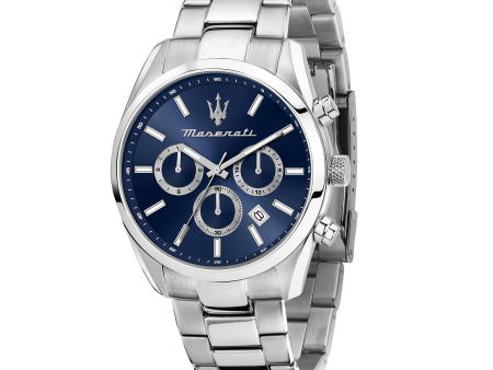 Maserati Attrazione 43mm Stainless Steel Chronograph Watch Online