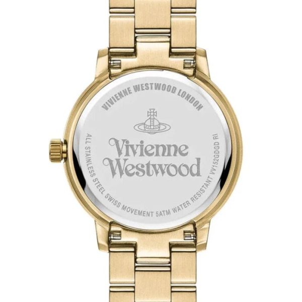 Vivienne Westwood Bloomsbury Watch Gold Stainless Steel Online Sale