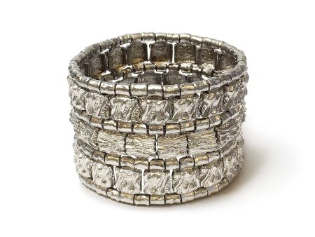 Giora  Augusta Bracelet Rhodium Finish Supply