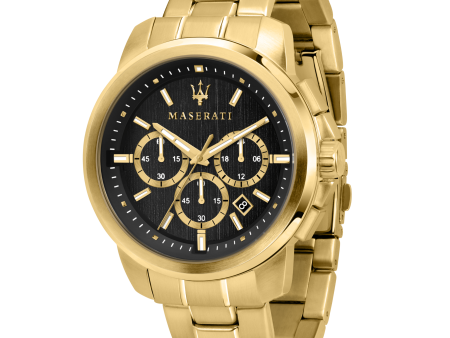 Maserati Successo 44mm Black Watch on Sale