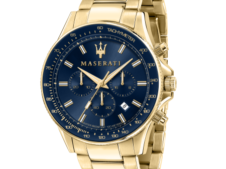 Maserati Sfida Gold Chronograph For Cheap