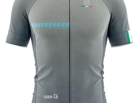 Vardena Silver Blue Full Carbon Cycling Jersey Online Sale