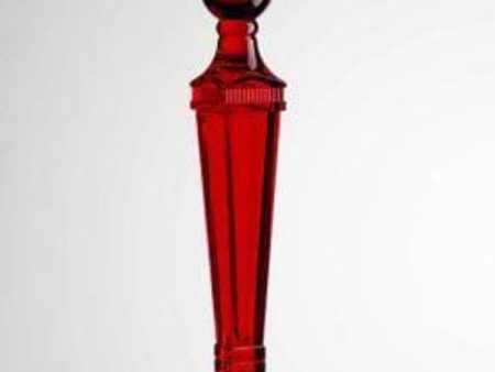 Mario Luca Giusti Napoleone Candlesticks Holder Red Online now