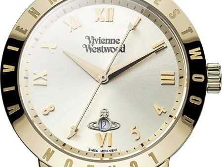 Vivienne Westwood Bloomsbury Watch Gold Stainless Steel Online Sale