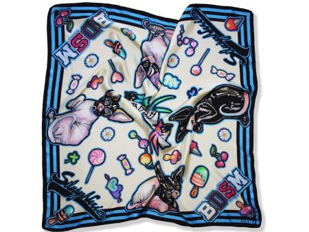 Candies Silk Scarf By Silviya Neri Sale