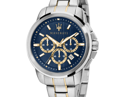 Maserati Successo 45mm Blue Watch Fashion