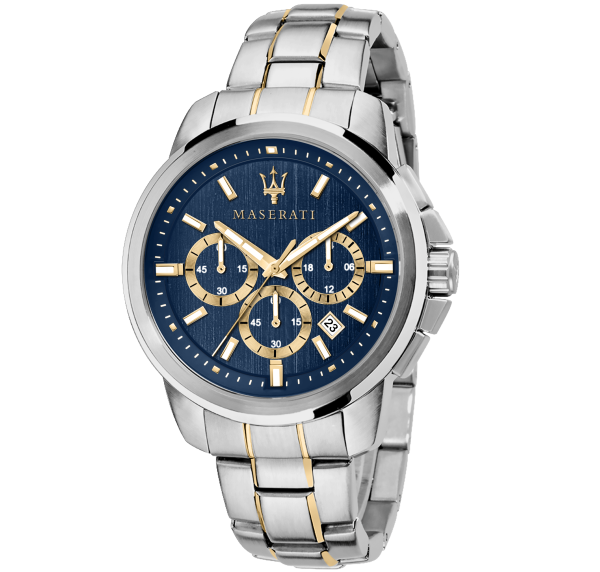 Maserati Successo 45mm Blue Watch Fashion