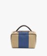 My Style Bags Berkeley Toiletry Travel Bag Senape Blue Stripes For Men Online Hot Sale