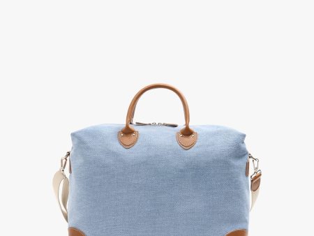 My Style Bags Harvard Ischia Small Duffel Travel Bag Light Blue on Sale