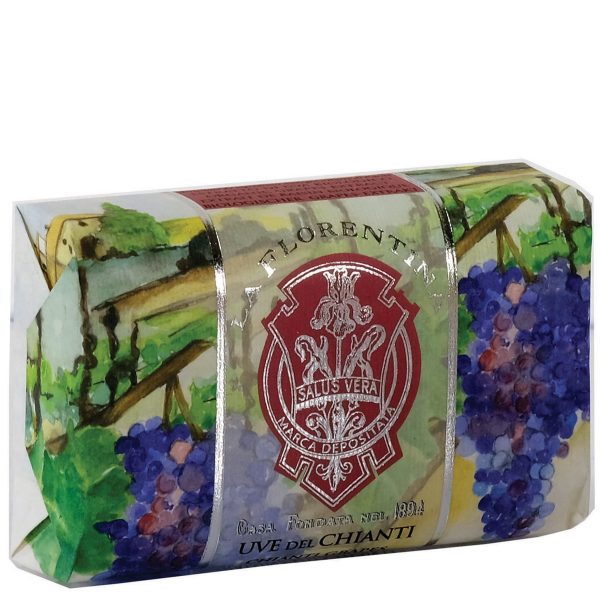 La Florentina Chianti Grapes Set of 3 Bar Soap 200g Supply