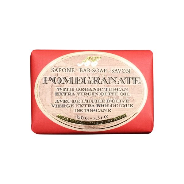 Campostrini Organic Pomegranate Bar Soap 150 g For Sale