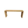 CONSOLA EN MADERA NATURAL on Sale