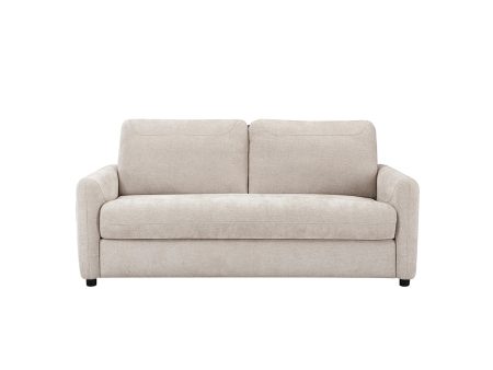 SOFA CAMA EN TELA BEIGE on Sale