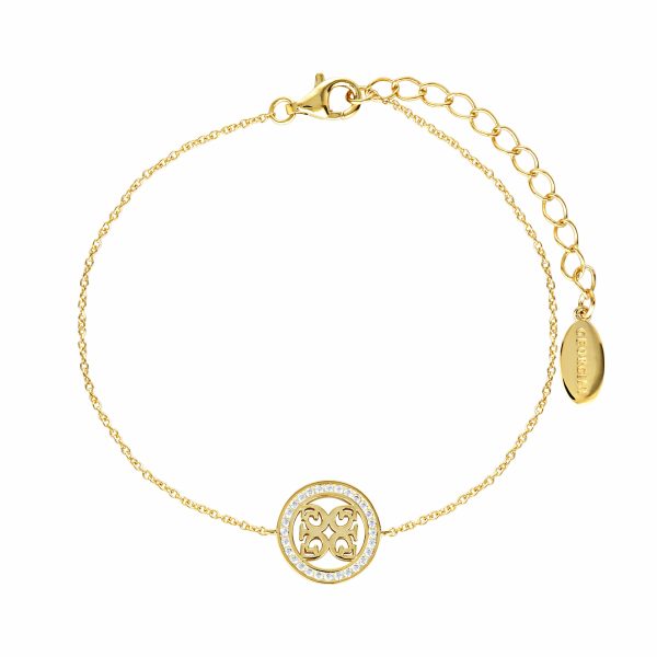 Georgini Signature Medalion Bracelet Gold For Cheap