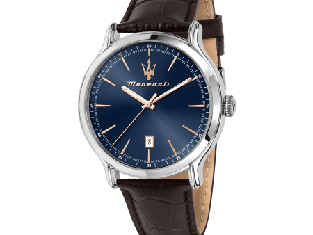 Maserati Epoca 42mm Leather Watch For Sale