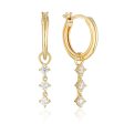 Georgini Summer Sorbet Matcha Magic Earrings Gold Online Hot Sale