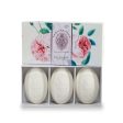 La Florentina Set of 4 Mixed 3 Oval Soaps 150 g For Sale