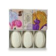 La Florentina Set of 4 Mixed 3 Oval Soaps 150 g For Sale