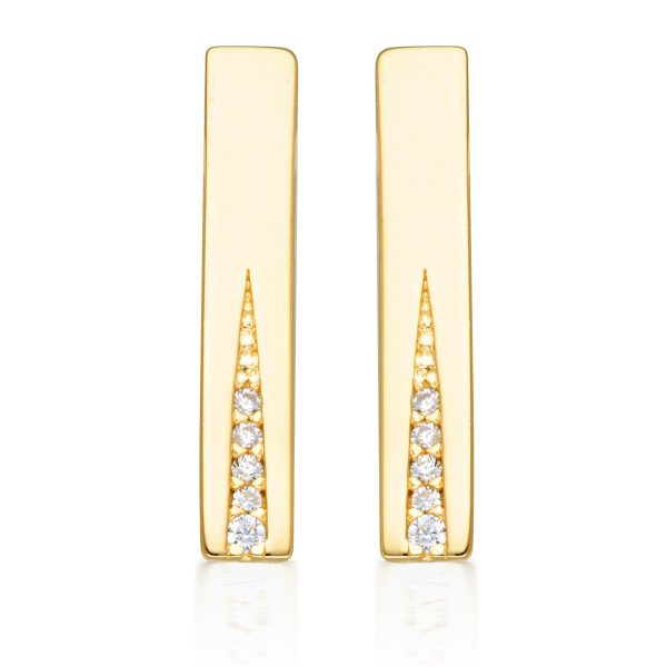 Georgini The Layered Edit Gilded Earrings Gold Online Hot Sale