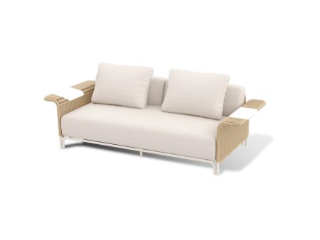 SOFA ESTACIONARIO DE EXTERIOR DE DOS ASIENTOS MAUI Online Sale