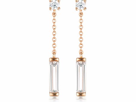 Georgini The Layeted Edit Tlieta Earring Rose Gold Cheap