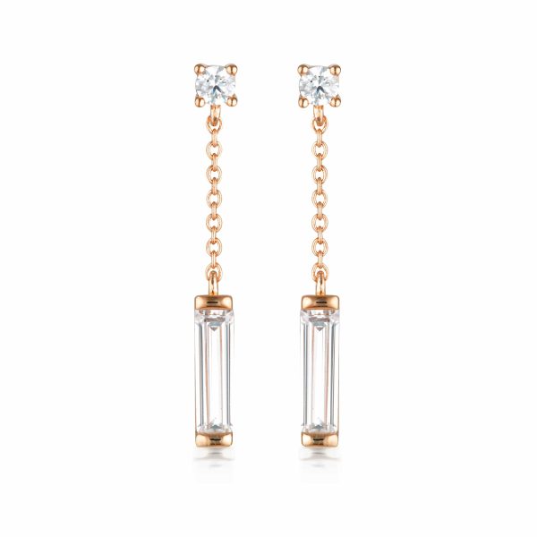 Georgini The Layeted Edit Tlieta Earring Rose Gold Cheap