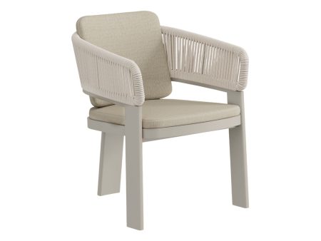 CAYENNE DINING ARMCHAIR, FRAME: 48381H, ROPE:PVC HF-006, SEAT: YLSJ006, VOLGA C 164 Fashion