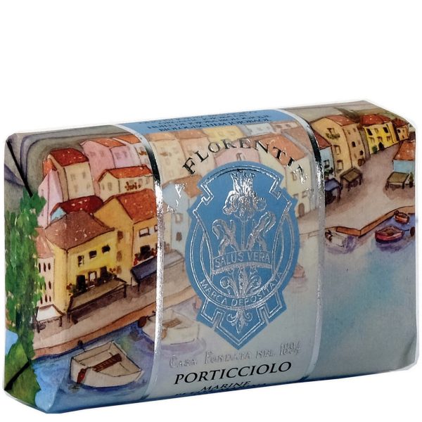 La Florentina Marine Set of 3 Bars Soap 200g For Sale