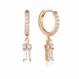 Georgini The Layered Edit Kolm Earrings Rose Gold Discount