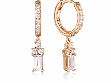 Georgini The Layered Edit Kolm Earrings Rose Gold Discount