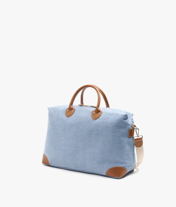 My Style Bags Harvard Ischia Small Duffel Travel Bag Light Blue on Sale