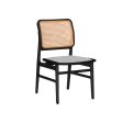 SILLA DE COMEDOR ANNIE 02 ACABADO NEGRO EN TELA 1080 Online Hot Sale