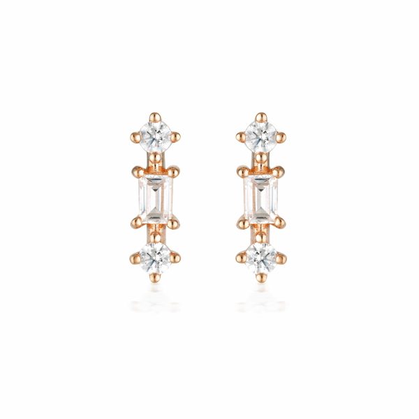 Georgini The Layered Edit Tolu Earring Rose Gold Supply