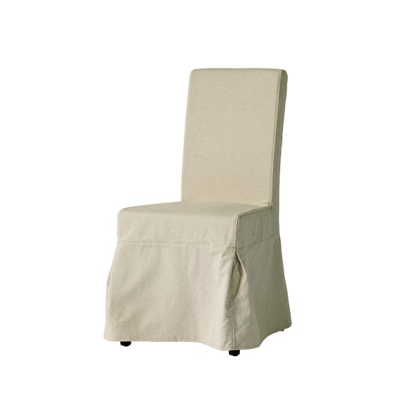 SILLA DE COMEDOR EN TELA BEIGE CON ESPALDAR TRENZADO Online Hot Sale