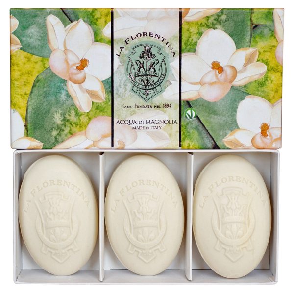 La Florentina Magnolia 150g 3 Bars Soap Discount