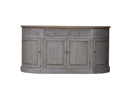 CREDENZA EN MADERA GRIS Fashion