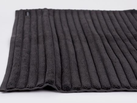 Bemboka Pure Cotton Bath Mat Charcoal on Sale