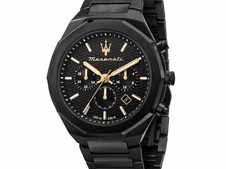 Maserati Stile Black Chronograph Watch Online