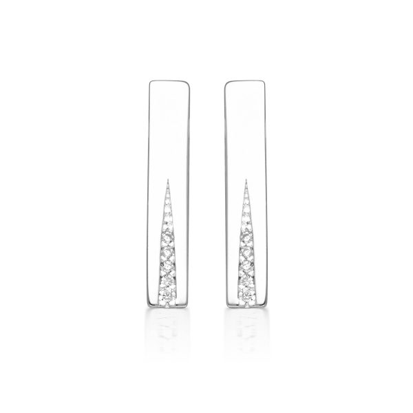 Georgini The Layered Edit Gilded Earrings Silver Fashion