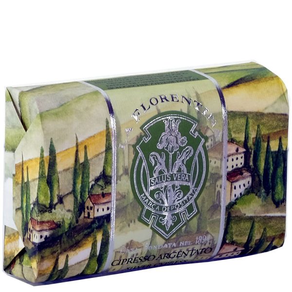 La Florentina Silver Cypress Set of 3 Bars Soap 200g Cheap