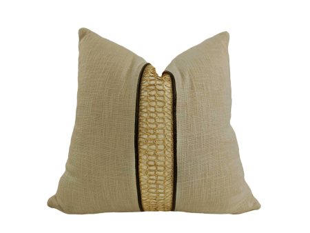 CUSHION, COTTON BEIGE Online Hot Sale