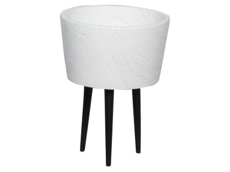 ***MACETERO DECORATIVO DE MADERA, BLANCO, NEGRO Online Sale