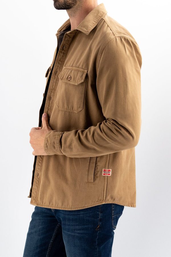 CPO Jacket - Walnut Cheap