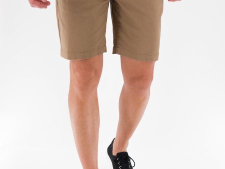 Chino Short 9  - Dark Khaki Sale