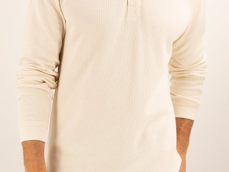 Waffle Henley - Oat Supply