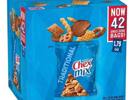 Chex Mix Classics Variety Pack 42ct. $0.66 each Great Value Buy Sale