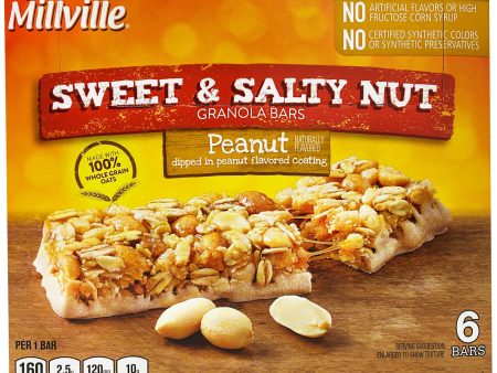 Sweet and Salty Peanut Granola Bars Sale